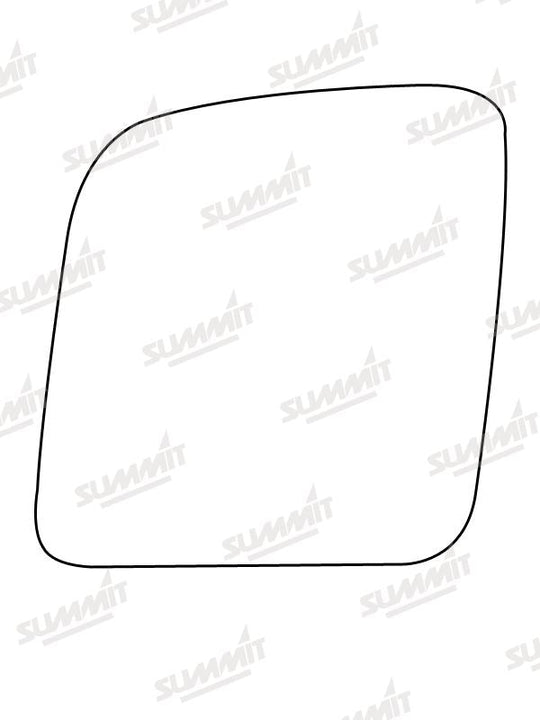 Summit Non-Heated Base Plate With Commercial Mirror Glass fits Ford Transit Connect LHS - Summit - My Roof Bars
