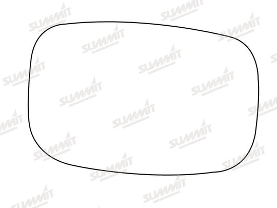 Summit Stick-On Standard Mirror Glass fits Ford Fiesta 94 on LHS - Summit - My Roof Bars