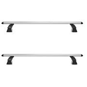 Summit SUP-A202 Premium Aluminium Multi-Fit Roof Bars, Lockable, Set of 2 - Summit - My Roof Bars