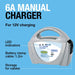 Ring Automotive - RCB106 6A Battery Charger, 12V Lead Acid Batteries,Grey, Vehic - Ring Automotive - My Roof Bars