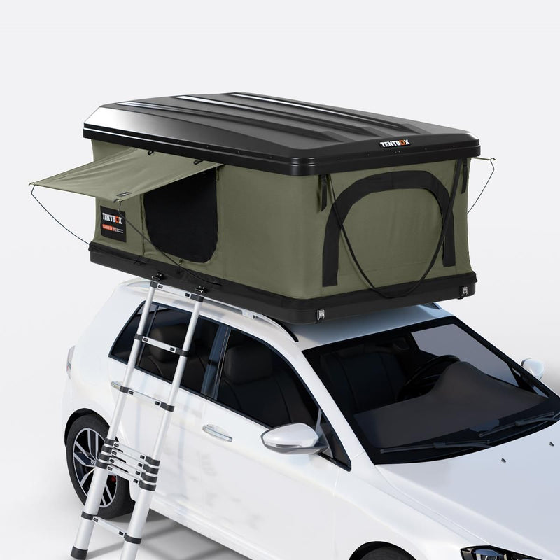 TentBox Classic 2.0 (Forest Green) 2 Person Roof Tent - TENTBOX - My Roof Bars