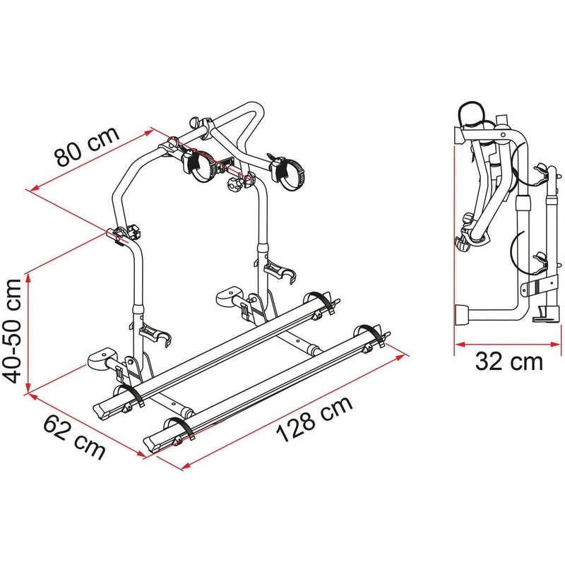 Fiamma Carry-Bike Pro C L80 Laika 02093B59A - Fiamma - My Roof Bars