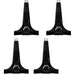 Thule 9531 20cm Super High Foot Pack Rain gutter 953100 - 4 Pack - Thule - My Roof Bars