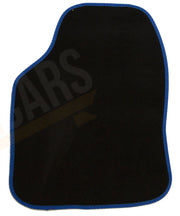 Sakura VR Blue Embroidered Edging Car Mat Set (Front & Rear) Universal - Sakura - My Roof Bars