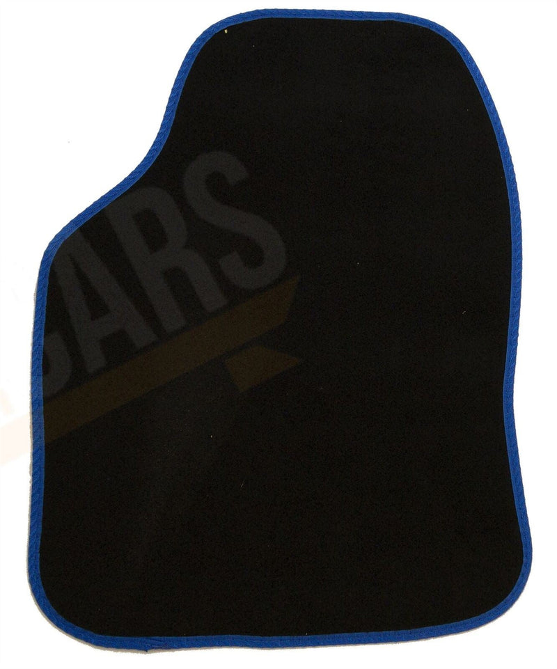 Sakura VR Blue Embroidered Edging Car Mat Set (Front & Rear) Universal
