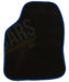 Sakura VR Blue Embroidered Edging Car Mat Set (Front & Rear) Universal - Sakura - My Roof Bars