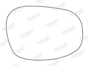 Summit Stick-On Aspheric Mirror Glass fits BMW 3 Series 12 on LHS - Summit - My Roof Bars