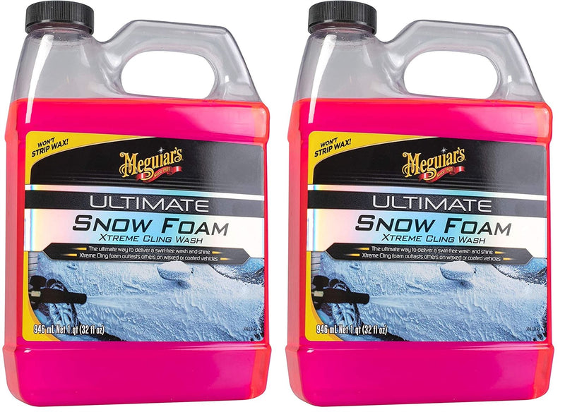2x Meguiar's G191532EU Ultimate Snow Foam Xtreme Cling 946ml - Meguiar's - My Roof Bars