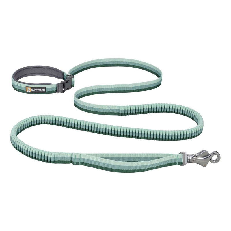 Ruffwear Roamer Bungee Dog Running Lead River Rock Green (2.2 - 3.4m)