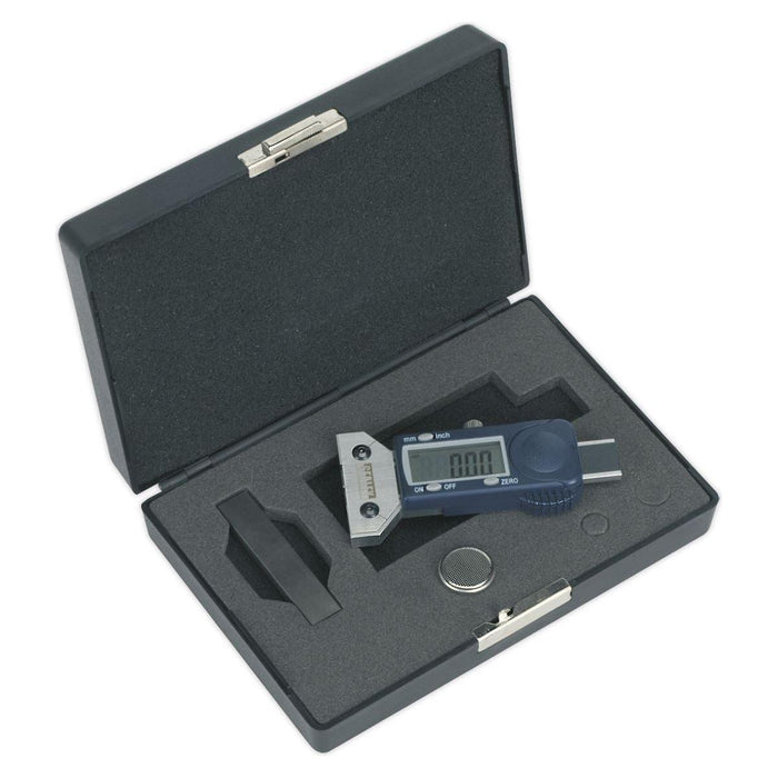 Sealey Digital Tyre Tread Depth Gauge DVSA Approved VS0563 - Sealey - My Roof Bars