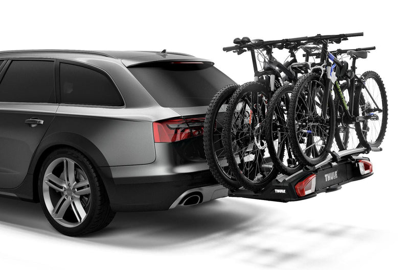 Thule Velo Space XT three-bike platform towbar bike rack black/aluminium Towbar Bike Rack - Thule - My Roof Bars