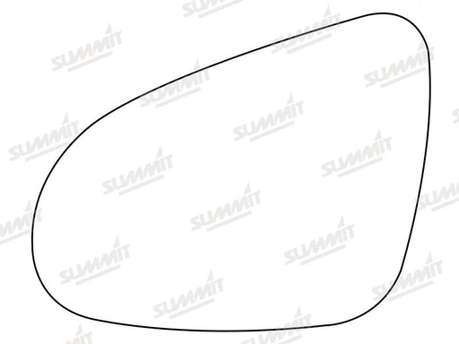 Summit Heated Base Plate With Standard Mirror Glass fits LHS - Summit - My Roof Bars
