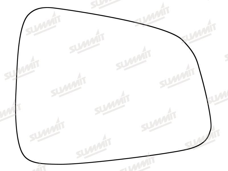 Summit Stick-On Standard Mirror Glass fits Vauxhall Mokka 12 on RHS - Summit - My Roof Bars