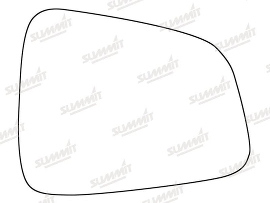 Summit Stick-On Standard Mirror Glass fits Vauxhall Mokka 12 on RHS - Summit - My Roof Bars