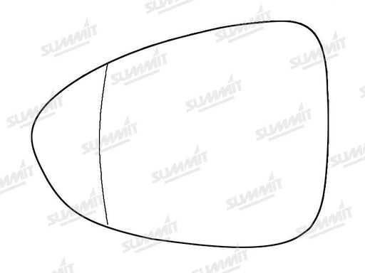 Summit Stick-On Aspheric Mirror Glass fits Vauxhall Zafira Tourer LHS - Summit - My Roof Bars