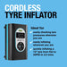 Ring Automotive RTC4000 cordless tyre inflator air compressor car pump. Recharge - Ring Automotive - My Roof Bars