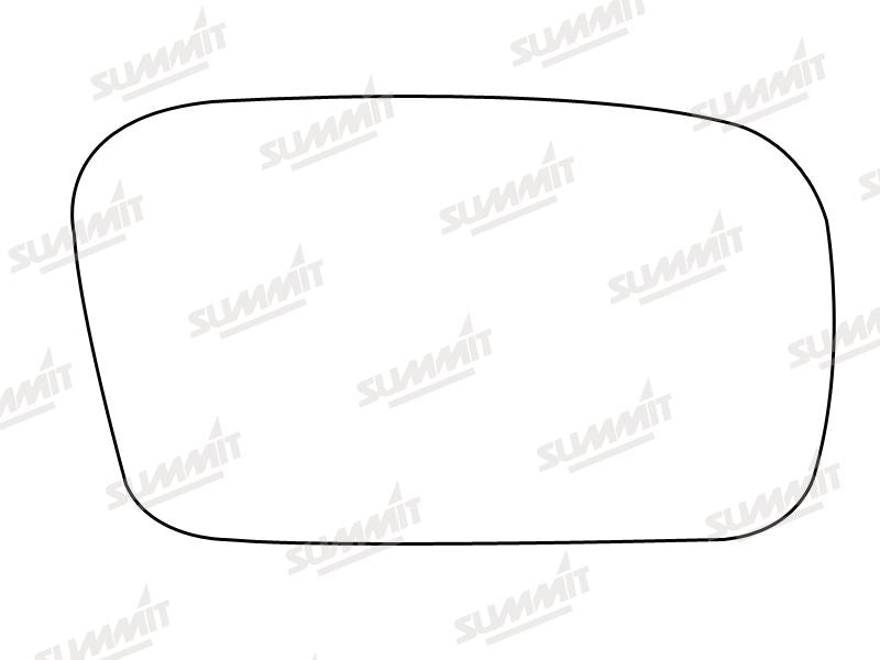 Summit Stick-On Standard Mirror Glass fits Daihatsu Move RHS - Summit - My Roof Bars
