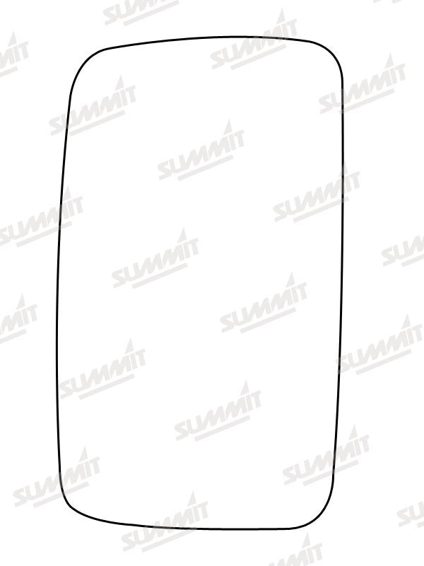 Summit Stick-On Commercial Mirror Glass fits VW LT Van LHS RHS - Summit - My Roof Bars