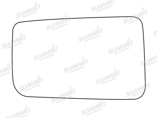 Summit Stick-On Standard Mirror Glass fits Citroen BX Peugeot 309, 405 505 LHS - Summit - My Roof Bars
