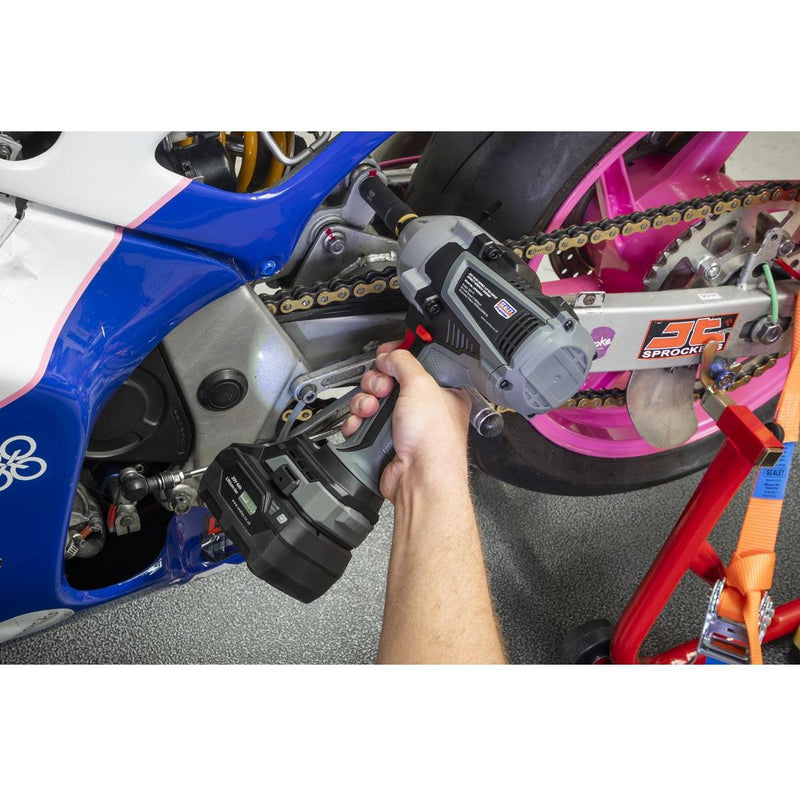 Premier SV20 Series Cordless Impact Wrench Kit 20V 4Ah - 2 Batteries - Sealey Premier - My Roof Bars