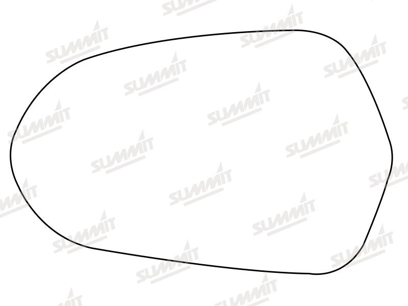Summit Stick-On Aspheric Mirror Glass fits Audi A6 12 on LHS - Summit - My Roof Bars