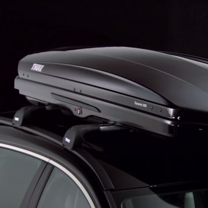 Thule WingBar Edge Roof Bars Black fits Mitsubishi Colt 2024- 5 doors with Normal Roof - Thule - My Roof Bars