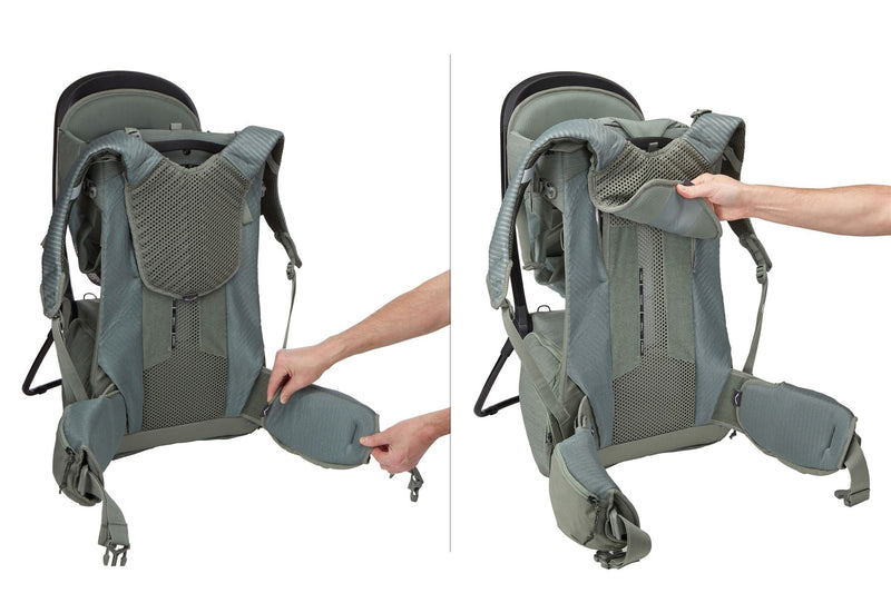 Thule Sapling baby rucksack agave green Baby backpack