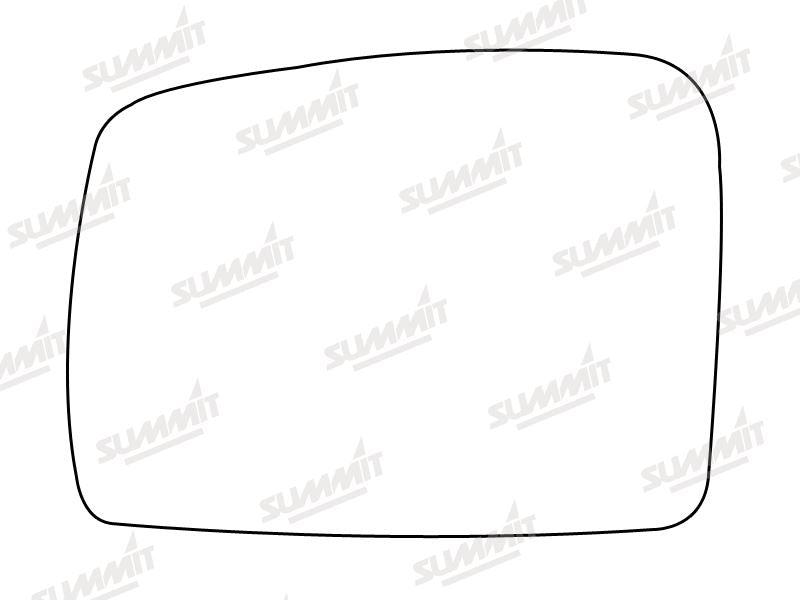 Summit Stick-On Standard Mirror Glass fits Land Rover Range Rover 08 on LHS - Summit - My Roof Bars
