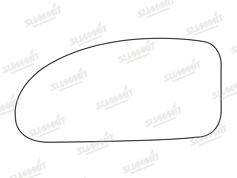 Summit Heated Base Plate With Standard Mirror Glass fits Ford Focus 98 to 04 LHS - Summit - My Roof Bars