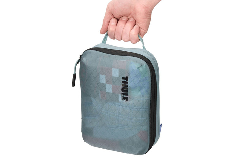 Thule compression packing cube compression packing cube small pond grey