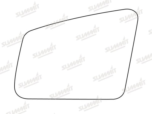 Summit Stick-On Aspheric Mirror Glass fits Mercedes A Class, B Class GLK 11 on LHS - Summit - My Roof Bars
