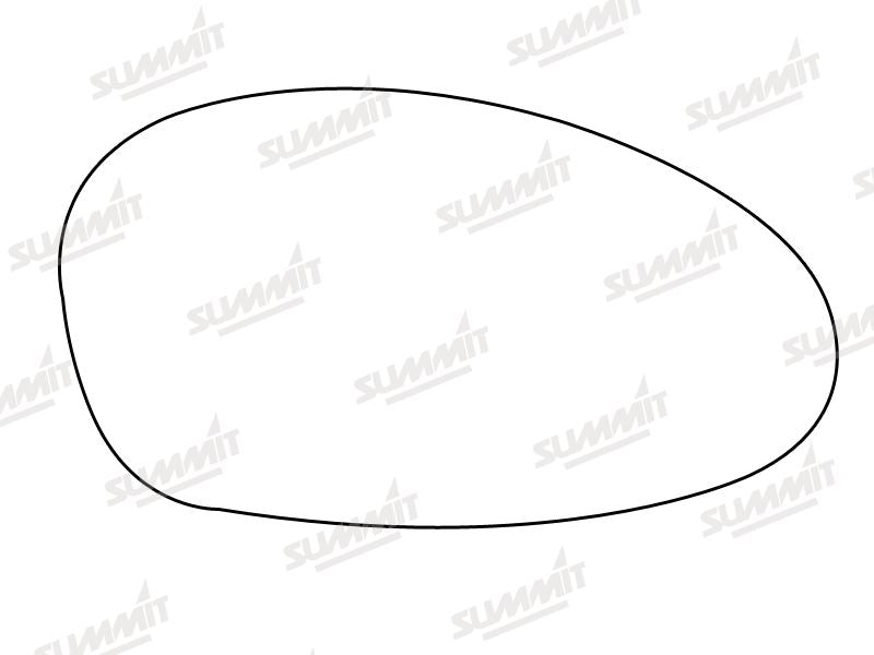 Summit Stick-On Standard Mirror Glass fits BMW Z4 RHS - Summit - My Roof Bars