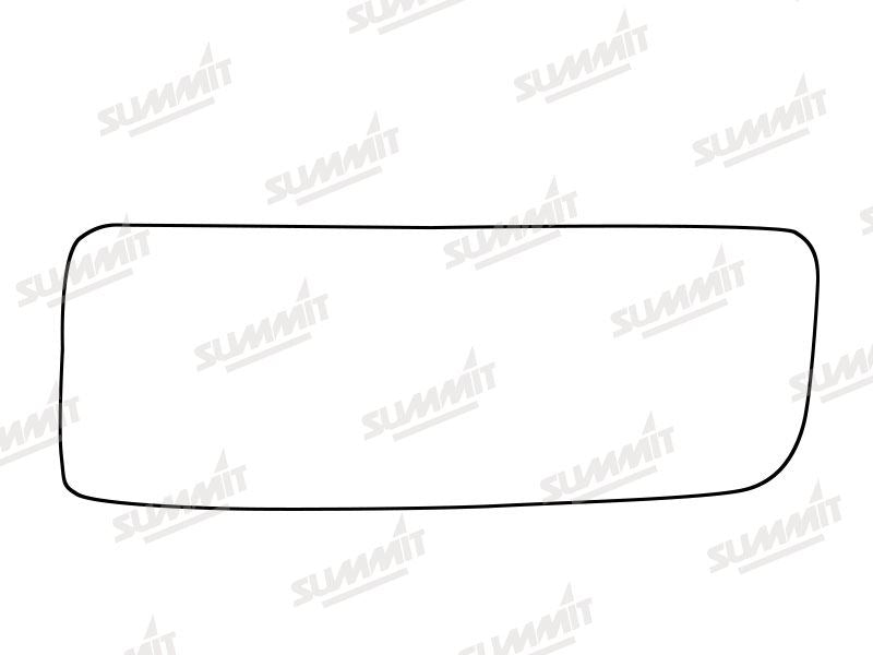 Summit Stick-On Commercial Lower Blind-Spot Mirror Glass fits Volkswagen Crafter 06 on RHS - Summit - My Roof Bars