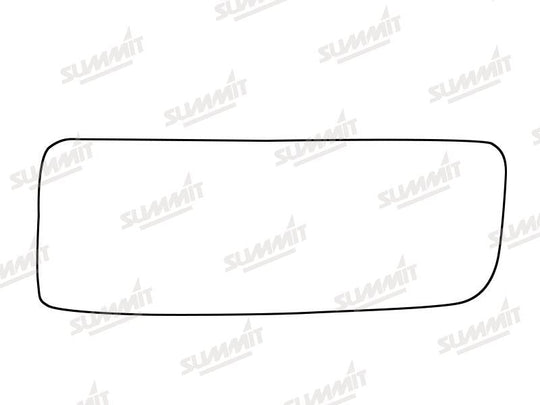 Summit Stick-On Commercial Lower Blind-Spot Mirror Glass fits Volkswagen Crafter 06 on RHS - Summit - My Roof Bars