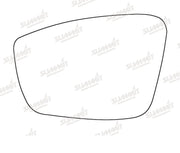 Summit Stick-On Standard Mirror Glass fits VW Up 12 on LHS - Summit - My Roof Bars