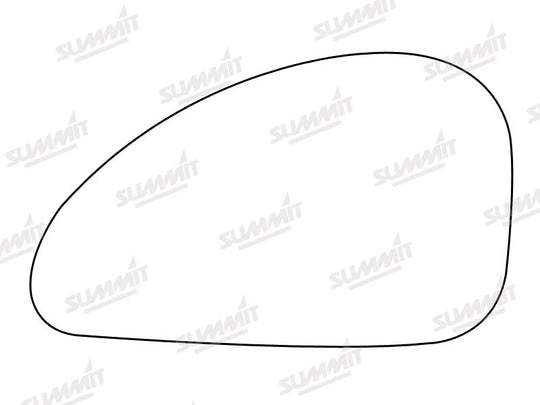Summit Stick-On Standard Mirror Glass fits Ford Cougar LHS - Summit - My Roof Bars