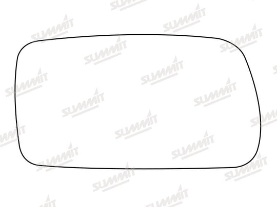 Summit Stick-On Standard Mirror Glass fits Citroen Xantia 93 on RHS - Summit - My Roof Bars