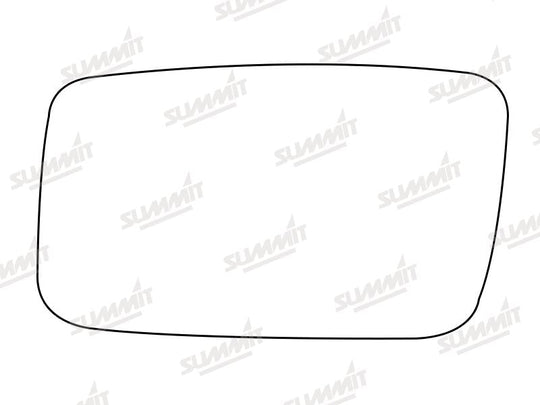 Summit Stick-On Anti Dazzle Mirror Glass fits Ford Sierra LHS - Summit - My Roof Bars