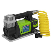 Sealey Digital Tyre Inflator/Mini Air Compressor 12V MAC04D - Sealey - My Roof Bars