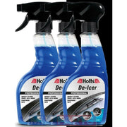 3x Holts Car De-Icer Spray Melts Windscreen Ice Frost Snow Winter De icer 500ml - Holts - My Roof Bars