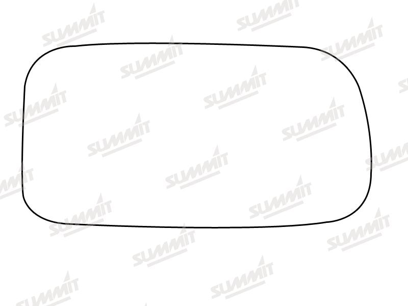 Summit Stick-On Standard Mirror Glass fits Nissan Primera RHS - Summit - My Roof Bars