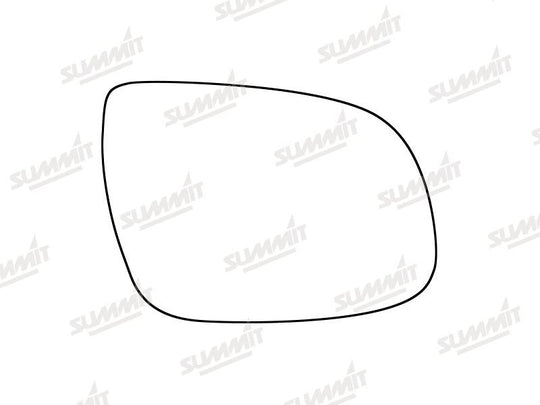Summit Stick-On Standard Mirror Glass fits Kia Ceed 16 on RHS - Summit - My Roof Bars
