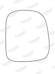 Summit Stick-On Standard Mirror Glass fits Nissan Serena LHS - Summit - My Roof Bars