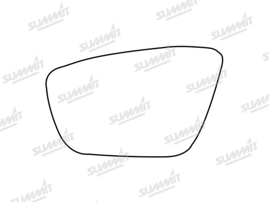 Summit Stick-On Standard Mirror Glass fits Ford KA+ 16 on LHS - Summit - My Roof Bars