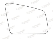 Summit Stick-On Aspheric Mirror Glass fits Mercedes A Class, B Class GLK 11 on RHS - Summit - My Roof Bars