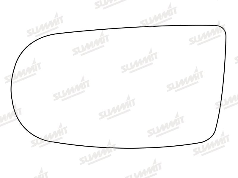 Summit Stick-On Anti Dazzle Mirror Glass fits Alfa GTV LHS - Summit - My Roof Bars