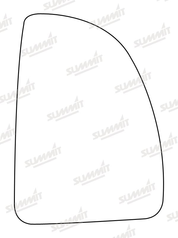 Summit Stick-On Standard Mirror Glass fits Citroen Jumper Ducato RHS - Summit - My Roof Bars