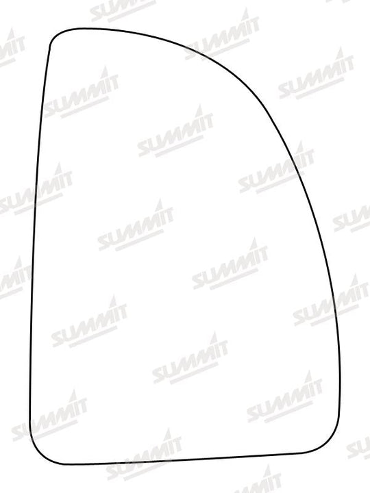 Summit Stick-On Standard Mirror Glass fits Citroen Jumper Ducato RHS - Summit - My Roof Bars