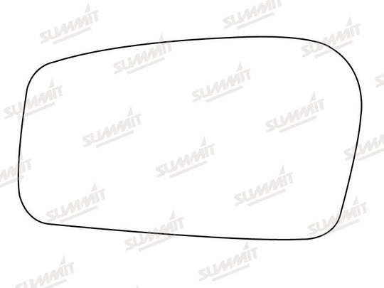 Summit Stick-On Standard Mirror Glass fits Peugeot 806 95 to 02 LHS - Summit - My Roof Bars