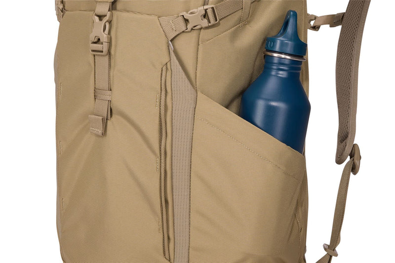 Thule AllTrail 25L daypack with rain cover Faded Khaki tan